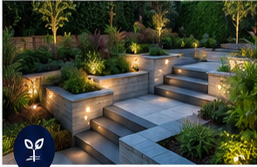 Landscaped garden